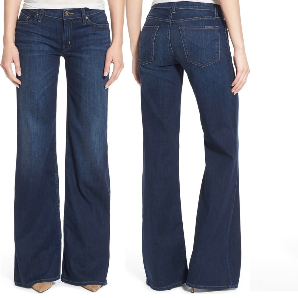 Hudson Denim Piper wide leg Jean.